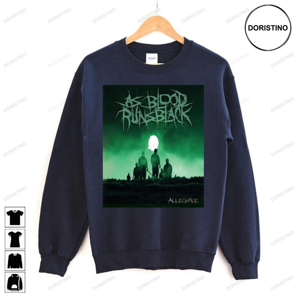 Allegiance As Blood Runs Black Limited Edition T-shirts